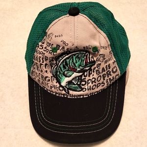 Bass Pro Shops embroidered fishing cap